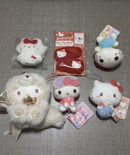 sanrio hello kitty sega 髮夾 絕版 景品 搪膠 島嶼狐 狐狸島 毛絨 夢幻 髮飾 公仔 掛件 掛飾 吊飾