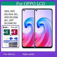 For OPPO A92 A93 5G A94 5G A95 5G A96 4G A97 5G A98 5G LCD Display Touch Screen Digitizer Replacemen