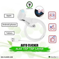 Clicker Layar Cerdas USB Smart Screen Auto Clickers Pengklik Tap tap Layar Ponsel Otomatis Kecepatan