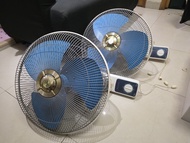 (單把$260/兩把全走$480) panasonic 16吋金屬葉掛牆扇