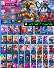akun ml murah akun mobile legend Sultan mhitik glory skin banyak hero banyak