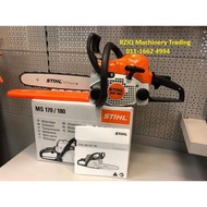 RZiQ Stihl MS180 18" Heavy Duty Petrol Chainsaw (mesin potong pokok 18inci) Gasoline Engine