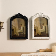 [lzdjlmy2ua] Resin Photo Frame Tabletop Wall Mounted Picture Frame 15x20cm Picture Display Holder