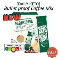 Daily Keto Bulletproof Keto BTS Coffee Mix 14sticks, Ketogenic Diet, Butter Coffee, MCT Oil, LCHF