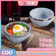 Korean Stone Bowl Granite Volcanic Stone For Bibimbap