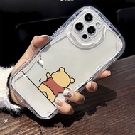 SOFTCASE SILICON CASING MELTING CLEAR SHOCKPROOF BEAR FOR OPPO A1 A98 A1K A3S A5S A12 A15 A16 A16K A