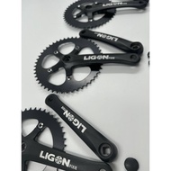 ♞,♘Crankset Chainwheel Ligon 52T / 48T / 46T / 44T alloy single / double fixie / road bike bicycle