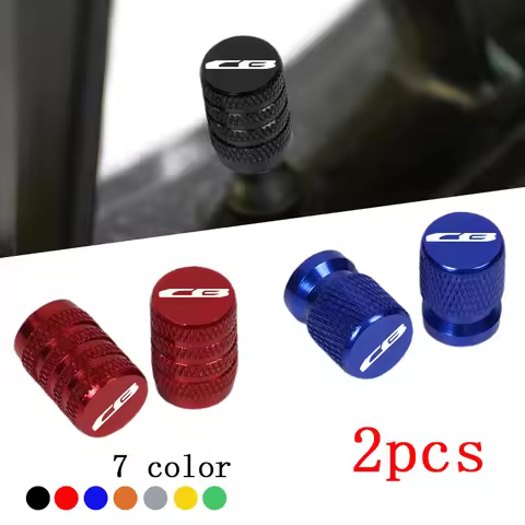 2pcs Motorcycle CNC Tire Valve Air Port Stem Cover Caps For HONDA CB500X CB500F CB650R CB125R CB300R