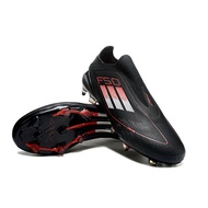 size:38-46 Ready Stock Messi F50 Elite FG laceless Men's Outdoor Knitted Football Shoes, Anti slip a