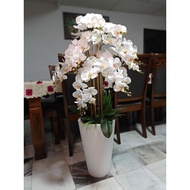 FLOOR ORCHID/GUBAHAN ORKID PREMIUM PASU BESAR TINGGI UNTUK RUMAH, OFIS, RAYA TERMURAH