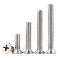 ((-304 Stainless Steel Countersunk Head Screw Phillips Flat Head Screw Countersunk Head Machine Wire