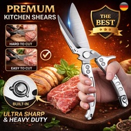 Multipurpose Kitchen Shears /Home Kitchen Scissors /Stainless Steel Chicken Bone Scissors /Pisau Law