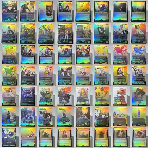 FIC FIN FOIL4-001 TCG Proxy Cloud, Midgar Mercenary Vivi Ornitier Cards Summon Bahamut Lightning, Ar