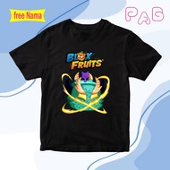 Children's clothes, children's t-shirts with blox fruit dragon motif, premium material
