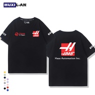 Men Women Same Style New Style F1 Racing Suit HASS HASS F1 HAAS Fleet T-Shirt Motorcycle Suit