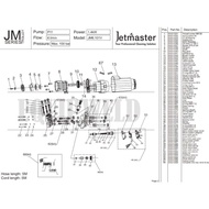 SPARE PART - JETMASTER PART 6 OIL SEAL FOR JM6.101V HIGH PRESSURE CLEANER (ORIGINAL)