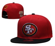 NFL San Francisco 49ers Adjustable Flat Cap Outdoor Sports Hats Bucket Hats Cap Men