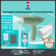 Handheld Steamer Foldable Garment Steamer Iron Travel Steamer Iron Portable Steamer Mini Iron for Clothes [SG Seller]