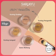 SARIAYU Creamy Foundation 15gr | Kuning Langsat Pengantin Gading Sawo