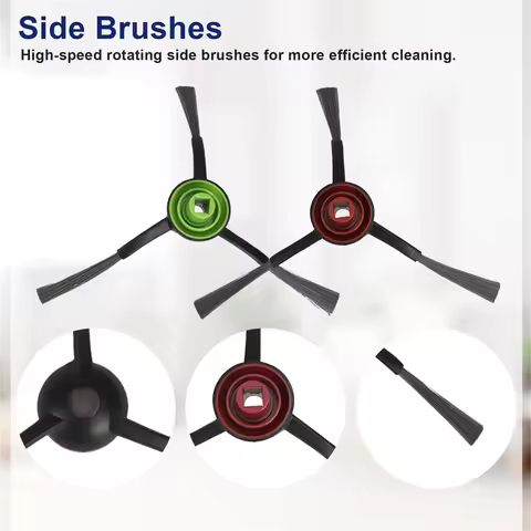 A18Z Accessories Kit for ECOVACS DEEBOT N10 PLUS/ T9+/ N8 PRO+/ N8+/ T8AIVI+/ T8+ Robot Vacuum, Repl