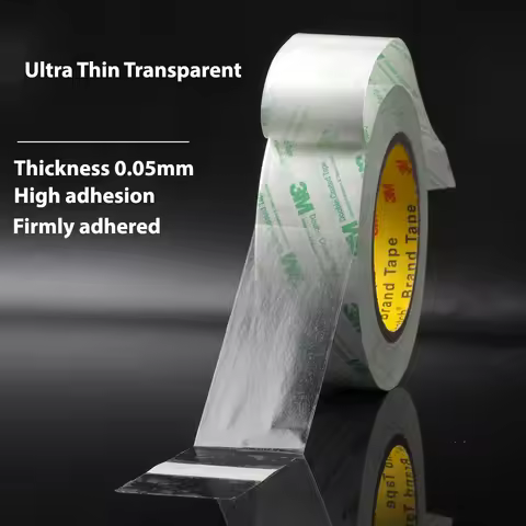 3M 55256P Double-Sided Tape Ultra-Thin High Viscosity PET Tape Waterproof Car Electronic High Temper
