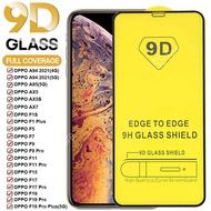 9D Screen Protector OPPO A94 A95 AX5 AX5S AX7 F1S F5 F7 F9 F11 F15 F17 F19 Pro F1 Plus 4G 5G Full Tempered Glass Film