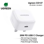 UGREEN 20W PD USB-C Fast Charger (Model CD137