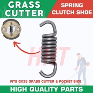 GX35 Clutch Shoe Lining Spring 4 Stroke Grass Cutter Pocket Bike Spare Parts Accessories Lawn Mawer