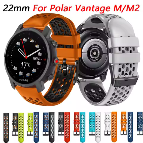 Silicone Wristband Strap for Polar Grit X/Vantage M M2 Sports Smart Watch Replacement Watchband Brac