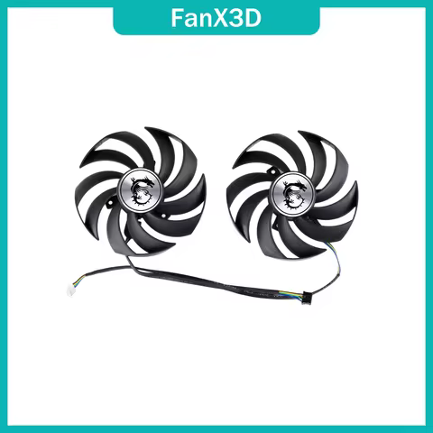 For Use Case MSI RTX 3060 Ti GAMING X RX 6700 6600 XT Graphics Video Card PLD10010S12HH Cooling Fan