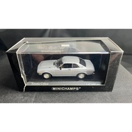 MINICHAMPS 1/43 Toyota Celica Silver Sports Car Model with Original Display Box.The Body Paint Surfa