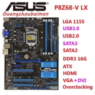 Asus P8Z68-V GEN3 LX LE PRO1155 Pin Z68 Desktop DDR3 I7 2600 Motherboard Intel CPU Interface LGA1155