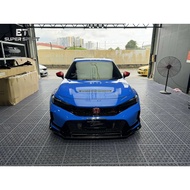 Honda FL5 Type R C Design Front Lip Side Lip Voltex Design Spoiler Carbon