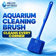 Aquarium Cleaning Brush Fish Tank Brush Algae Remover Long Handle Double Sided Scrubber 鱼缸刷