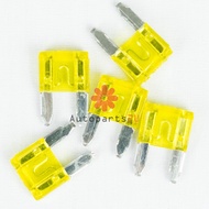 Plug in Fuses Small Yellow 20AMP (5pcs)
