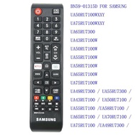 รีโมตคอนโทรลสมาร์ททีวี สําหรับ SAMSUNG BN59-01315D LED TV BN5901315D UA50RU7100WXXY UA75RU7100WXXY UA65RU7300 UA43RU7100W UA50RU7100W UA55RU7100W UA58RU7100W UA65RU7100W UA75RU7100W UA49RU7300 UA55RU7300