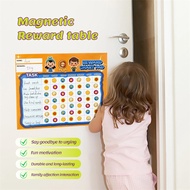 Magnetic Reward Chart for Kids- Behavior Chart Stickers & 26 Motivational Stickers- Reusable Chart