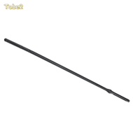TOBE2 2PCS Flute Cleaning Rod, Black Color ABS Flute Cleaning Stick, Professional Woodwind Instrumen