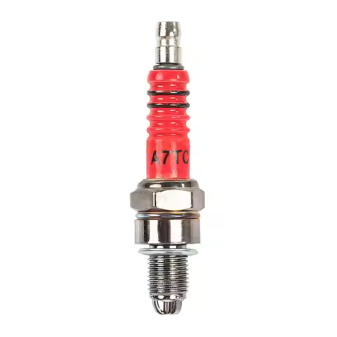 CENJITION Racing 3 Triple Electrode Spark Plug A7TC D8TC For GY6 50CC 110CC 125CC 150CC ATV Scooter 