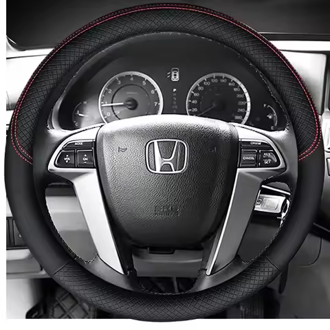 Car Steering Wheel Cover For Honda Accord 8 Odyssey EX-L Touring Pilot EX-L Pilot Touring 2008-2016 