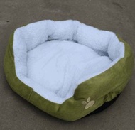 貓床,貓鍋,狗床,可拆洗狗床貓窩保暖寵物窩小號(綠色)  #KHH