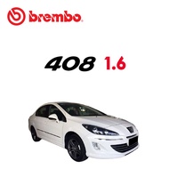 BREMBO Front Brake Pads (1 set) - Peugeot 308 Turbo Peugeot 3008 Peugeot 408 1.6 Peugeot RCZ 1.6 Tur