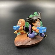 SUS510 MegaHouse 七龍珠扭蛋 DoraCap 擊敗比克大魔王危機篇 孫悟空 & 克林 送牛奶手辦