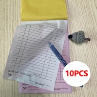 Order Slip Receipt Carbonized Receipt Acknowledgement Receipt triplicate carbonized paper Receipt Pa