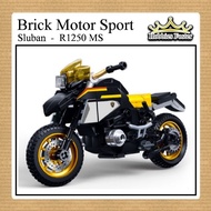 HBF Brick Moto Bike - DIY Toy Building Blocks Motor Sports Sluban 1:12 Scale - M38 B1132
