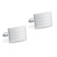 Fashion Accessories Cufflink New Plain Glossy Metal Cufflinks Men's French Shirt Cufflink