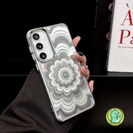 Elegant Phantom Flower Phone Case For Samsung Galaxy A26 A25 A24 A23 M23 A22S A21S A17 A16 A15 M15 F