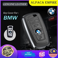 Kunci Kereta BMW Premium Key Cover Aluminium Alloy Genuine Leather Key Cover for BMW X1 X3 X3 X5 X6 