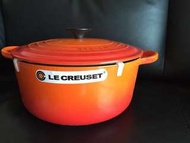 Le Creuset LC 26cm 圓形琺瑯鑄鐵鍋