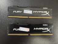 HyperX Fury DDR4 記憶體 8GB
